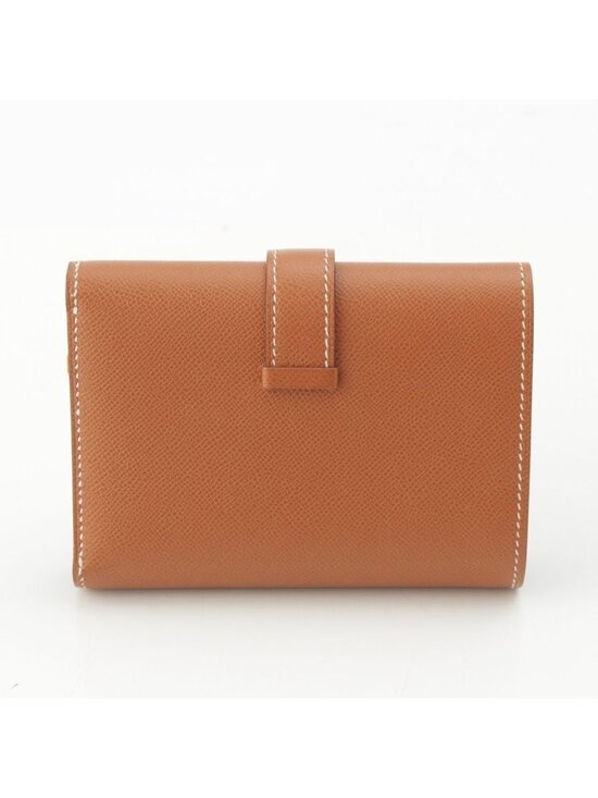 Hermes | Bags | Hermes Bearn Combination Wallet Trifold Mini  Hermes Bearn Combination Veau Epsom Compact Wallet Trifold Gold